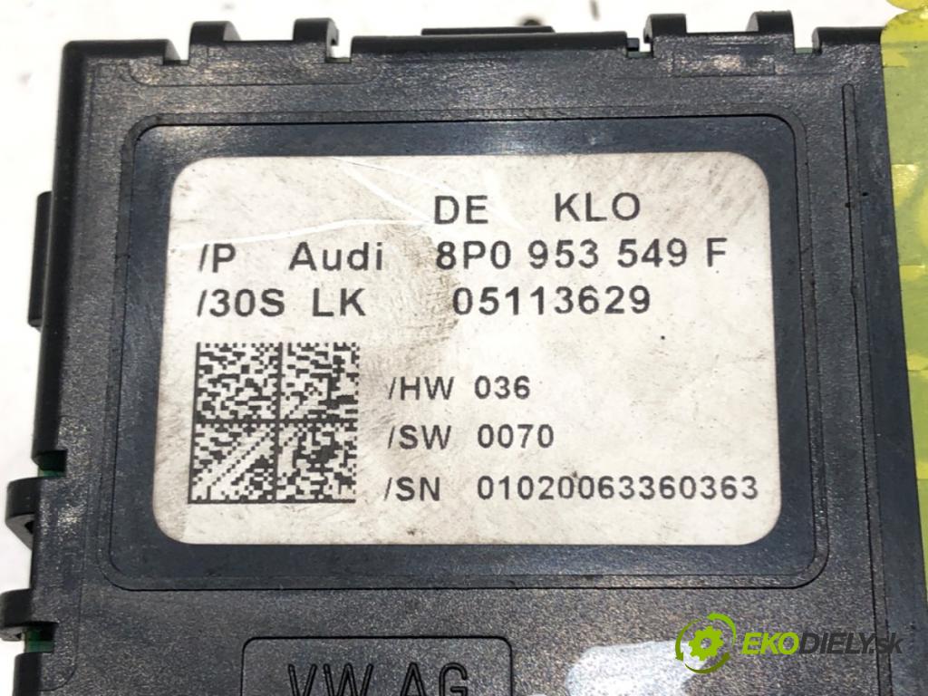 VW GOLF PLUS V (5M1, 521) 2004 - 2013    1.9 TDI 77 kW [105 KM] olej napędowy 2005 - 2009  Snímač uhlu uhlu 8P0953549F