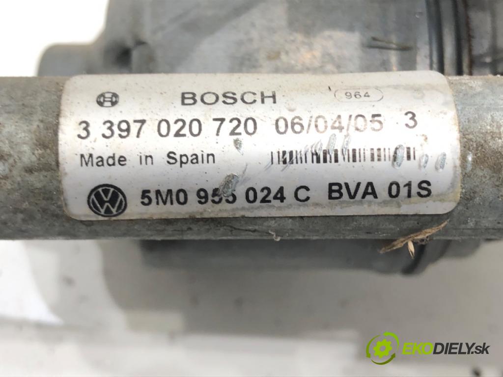 VW GOLF PLUS V (5M1, 521) 2004 - 2013    1.9 TDI 77 kW [105 KM] olej napędowy 2005 - 2009  mechanismus stěračů pravý přední část 5M0955120