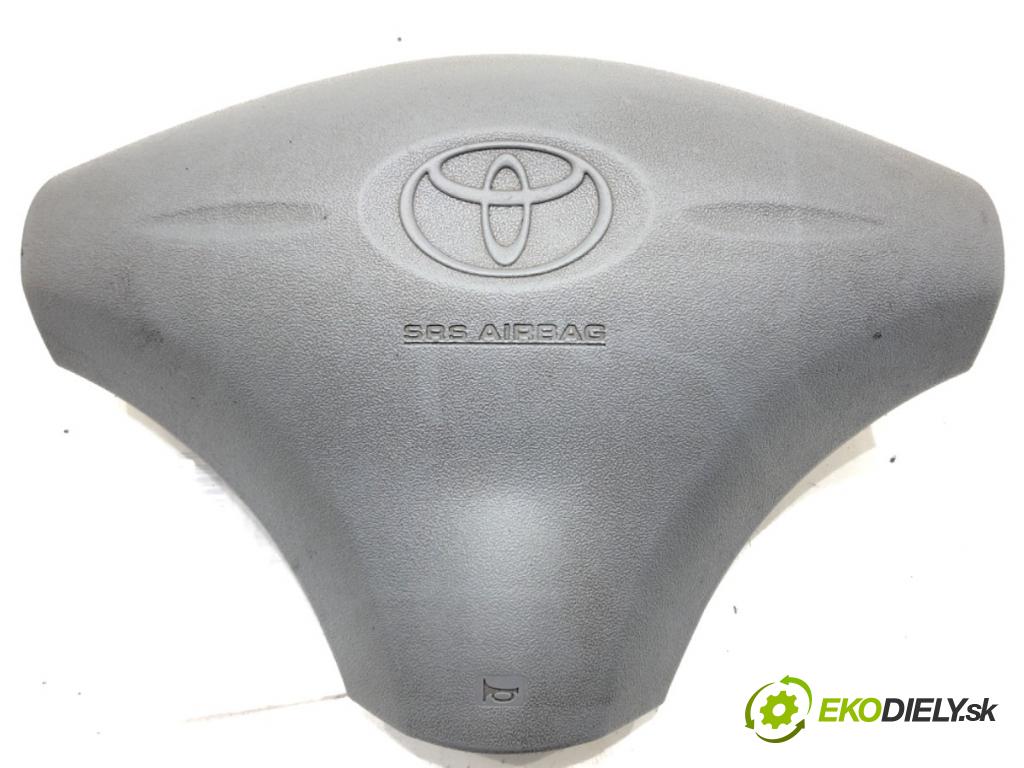 TOYOTA YARIS (_P1_) 1999 - 2005    1.0 (SCP10_) 48 kW [65 KM] benzyna 2003 - 2005  AirBag volantu  (Airbagy)