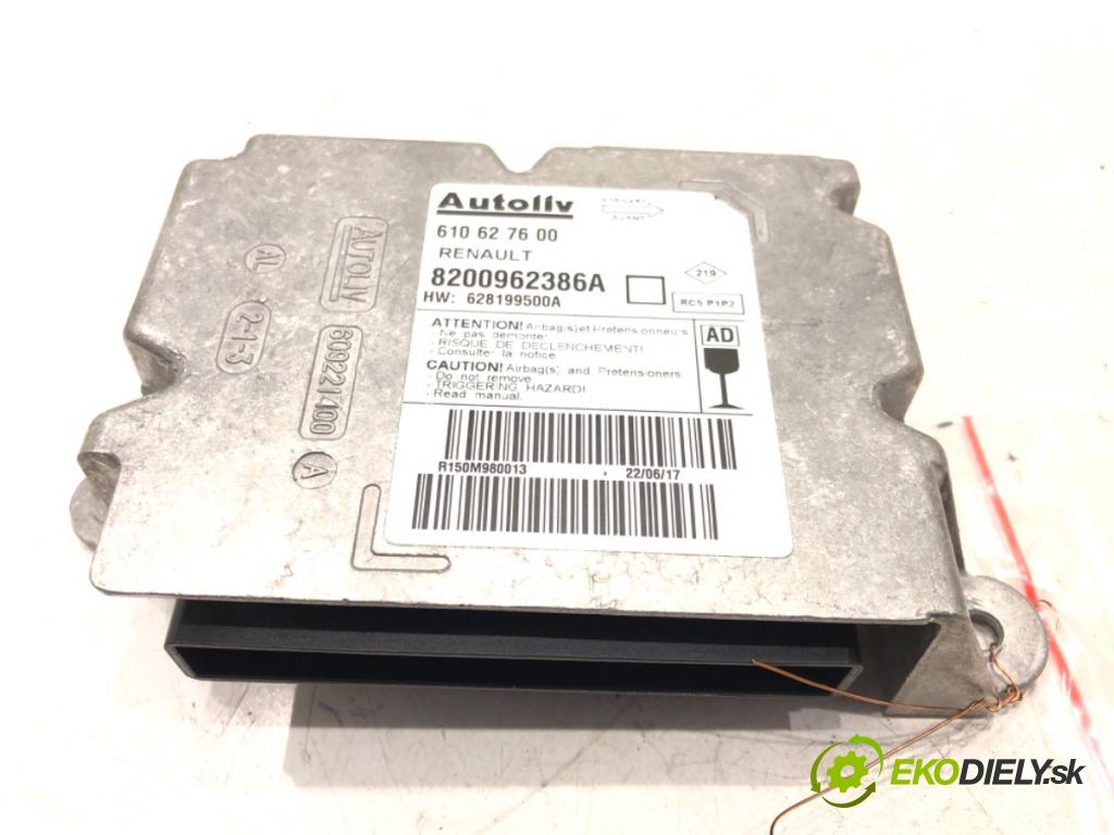 RENAULT MEGANE II Kombi (KM0/1_) 2003 - 2012    1.5 dCi (KM16, KM1E) 78 kW [106 KM] olej napędowy 2005 - 2008  senzor airbag 8200962386A (Snímače)