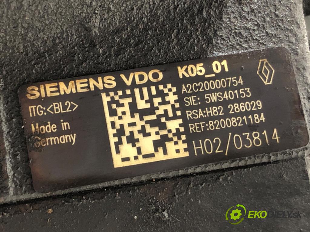 RENAULT MEGANE II Kombi (KM0/1_) 2003 - 2012    1.5 dCi (KM16, KM1E) 78 kW [106 KM] olej napędowy 2005 - 2008  Pumpa vstrekovacia 8200821184 (Vstrekovacie čerpadlá)