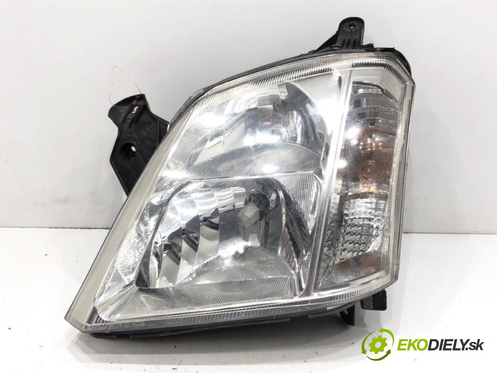 OPEL MERIVA A nadwozie wielkoprzestrzenne (MPV) (X03) 2003 - 2010    1.7 CDTI (E75) 74 kW [100 KM] olej napędowy 2003 - 2010  Svetlomet ľavy predný 