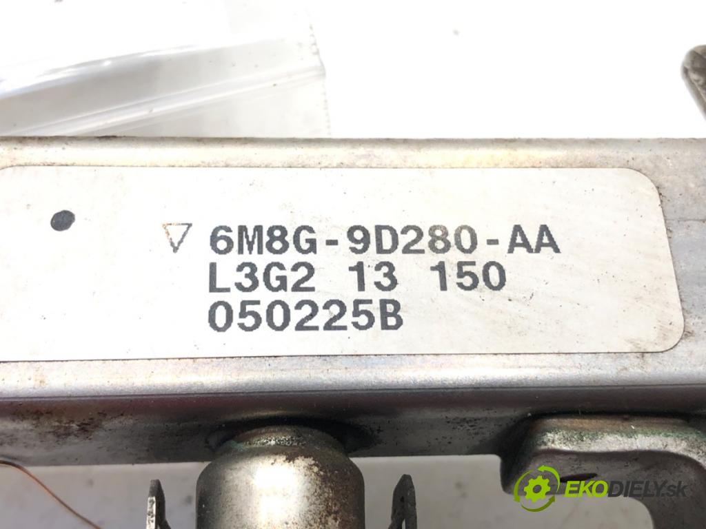 MAZDA 6 Hatchback (GG) 2002 - 2008    2.0 (GGES) 108 kW [147 KM] benzyna 2005 - 2007  Lišta vstrekovacia 6M8G-9D280-AA (Vstrekovacie lišty)