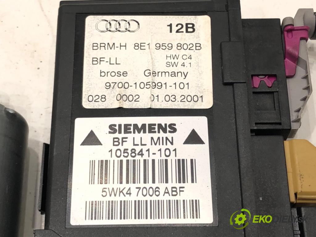 AUDI A4 B6 (8E2) 2000 - 2005    2.0 96 kW [130 KM] benzyna 2000 - 2004  Motorček sťahovania okna predný pravy 8E1959802B (Ostatné)