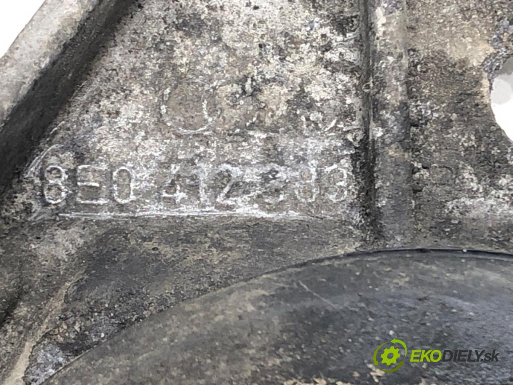 AUDI A4 B6 (8E2) 2000 - 2005    2.0 96 kW [130 KM] benzyna 2000 - 2004  Uchytenie Držiak tlmiča predný ľave 8E0412383