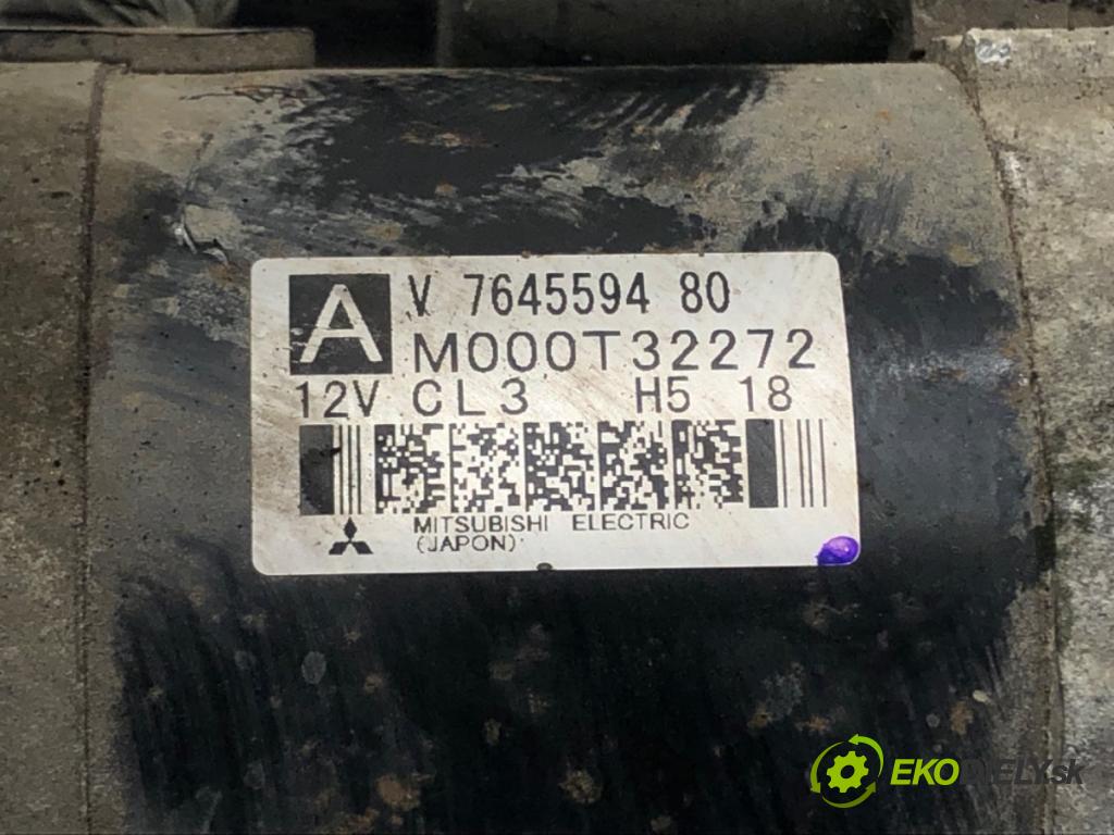 CITROEN C3 PICASSO (SH_) 2009 - 2022    1.2 THP 110 81 kW [110 KM] benzyna 2015 - 2022  Štartér 764559480 (Štartéry)