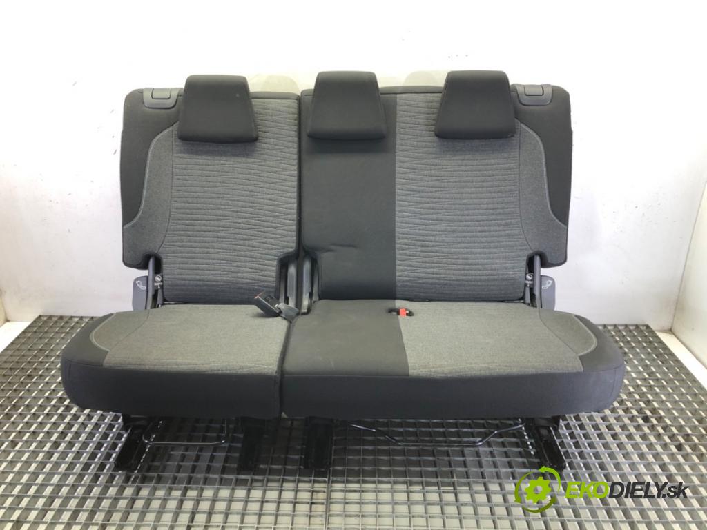 CITROEN C3 PICASSO (SH_) 2009 - 2022    1.2 THP 110 81 kW [110 KM] benzyna 2015 - 2022  Sedadlo druhý rad 