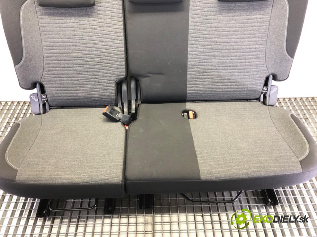 CITROEN C3 PICASSO (SH_) 2009 - 2022    1.2 THP 110 81 kW [110 KM] benzyna 2015 - 2022  Sedadlo druhý rad