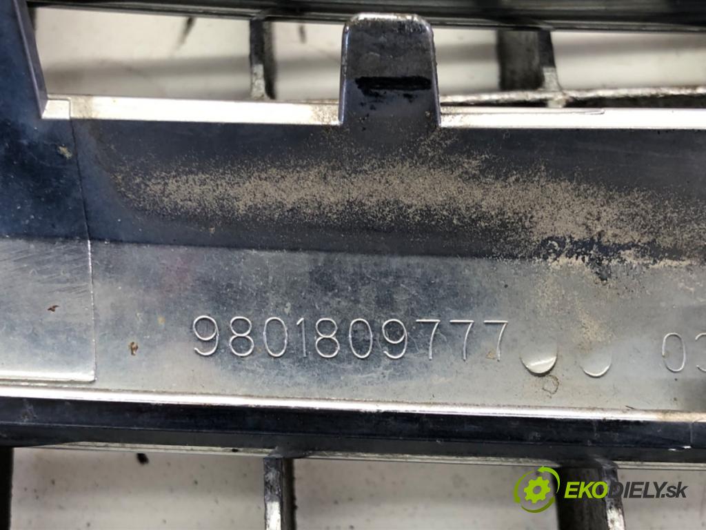 CITROEN C3 PICASSO (SH_) 2009 - 2022    1.2 THP 110 81 kW [110 KM] benzyna 2015 - 2022  mřížka maska 9801809777 (Mřížky (masky) chladičů)