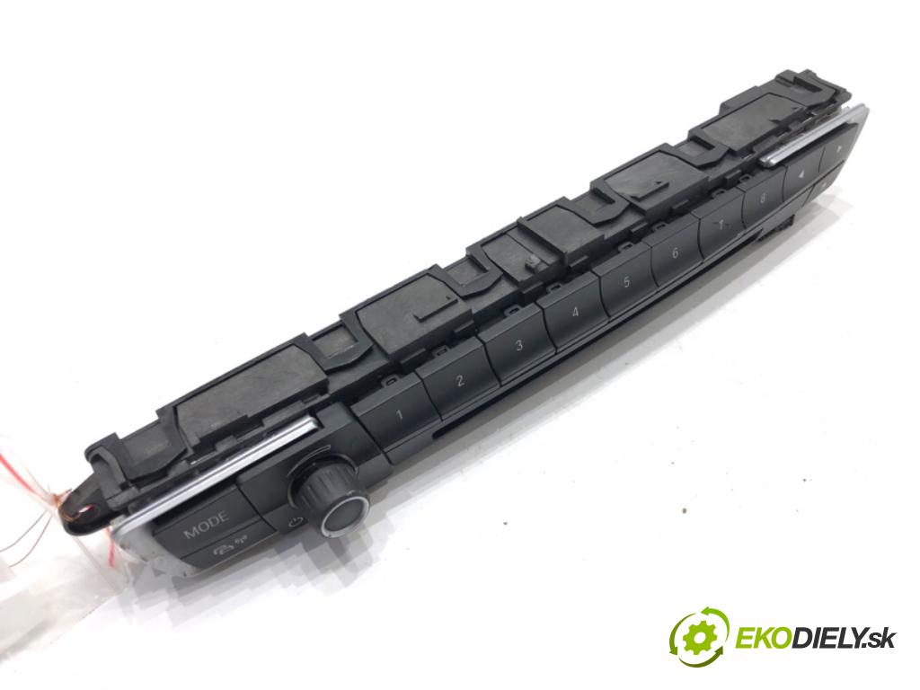 BMW 3 Touring (F31) 2012 - 2019    320 d 135 kW [184 KM] olej napędowy 2012 - 2016  Panel ovládania radia E1065974G (Prepínače, spínače, tlačidlá a ovládače kúrenia)
