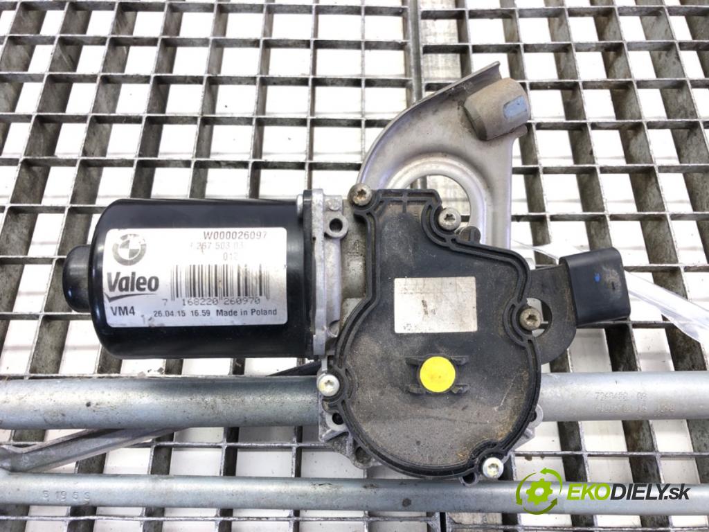 BMW 3 Touring (F31) 2012 - 2019    320 d 135 kW [184 KM] olej napędowy 2012 - 2016  Mechanizmus stieračov predný 7267503 (Motorčeky stieračov predné)