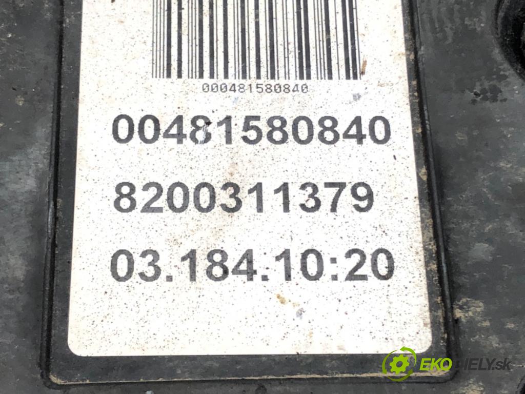 RENAULT SCÉNIC II (JM0/1_) 2003 - 2010    1.9 dCi (JM0G, JM12, JM1G, JM2C) 88 kW [120 KM] olej napędowy 2003 - 2006  BRZDA: ručný elektrický 8200311379 (Ručné brzdy)