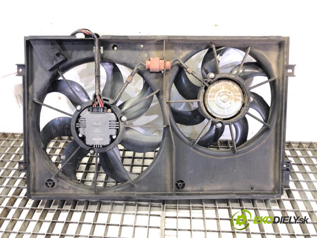 VW TOURAN (1T1, 1T2) 2003 - 2010    1.9 TDI 77 kW [105 KM] olej napędowy 2003 - 2010  Ventilátor chladiča 1K0121207T (Ventilátory)
