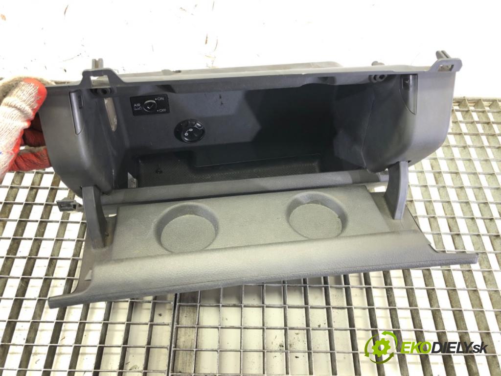 VW TOURAN (1T1, 1T2) 2003 - 2010    1.9 TDI 77 kW [105 KM] olej napędowy 2003 - 2010  Priehradka, kastlík spolujazdca 1T1857101A (Priehradky, kastlíky)