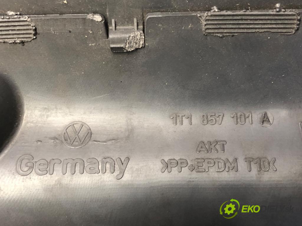 VW TOURAN (1T1, 1T2) 2003 - 2010    1.9 TDI 77 kW [105 KM] olej napędowy 2003 - 2010  Priehradka, kastlík spolujazdca 1T1857101A (Priehradky, kastlíky)