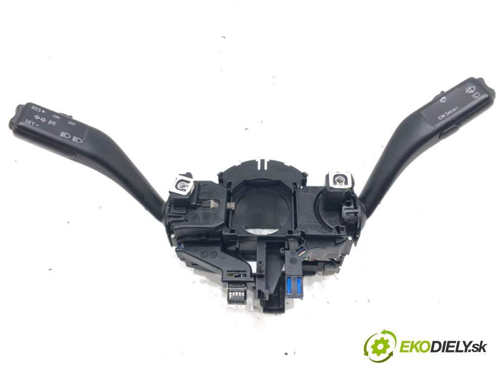 VW TOURAN (1T1, 1T2) 2003 - 2010    1.9 TDI 77 kW [105 KM] olej napędowy 2003 - 2010  Prepínač kombinovaný 1K0953513A (Prepínače, spínače, tlačidlá a ovládače kúrenia)