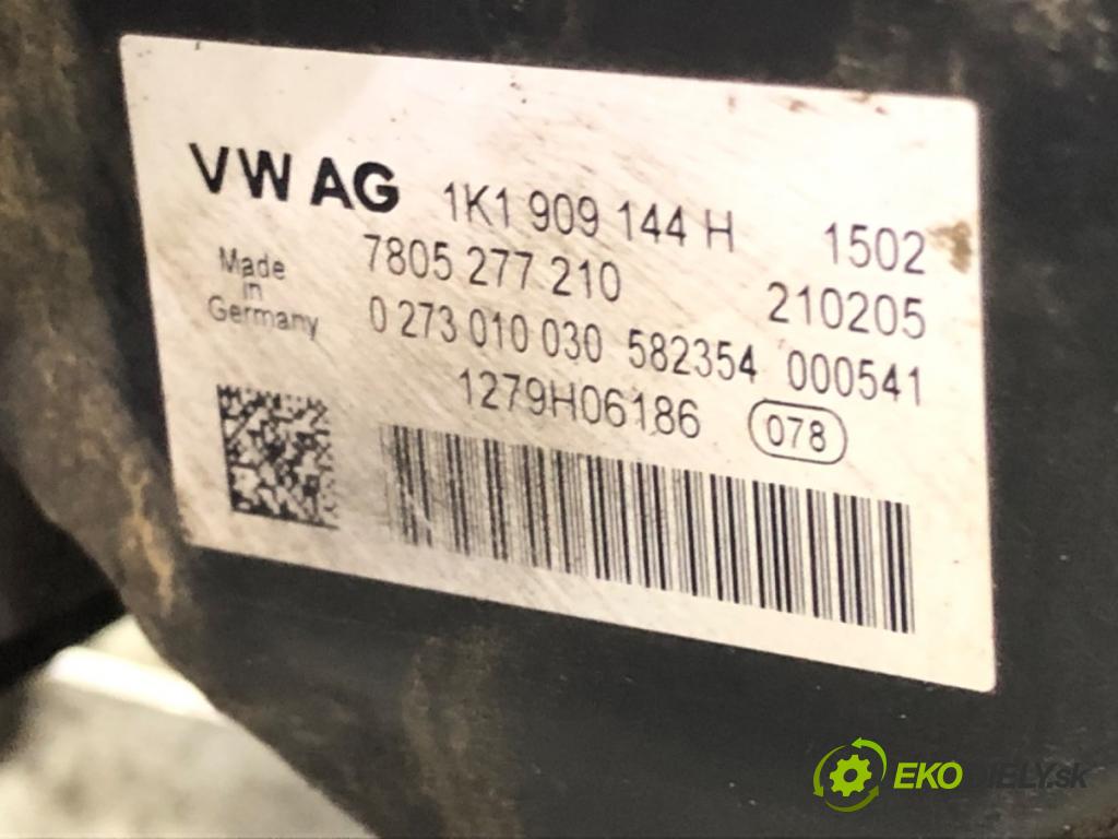 VW TOURAN (1T1, 1T2) 2003 - 2010    1.9 TDI 77 kW [105 KM] olej napędowy 2003 - 2010  riadenie 1K1423105B (Riadenia)