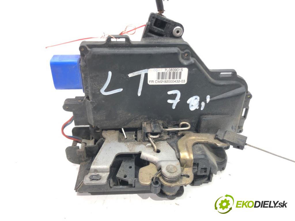 SEAT ALTEA (5P1) 2004 - 2022    1.9 TDI 77 kW [105 KM] olej napędowy 2004 - 2022  zámok dveře levý zadní část 7L0839015