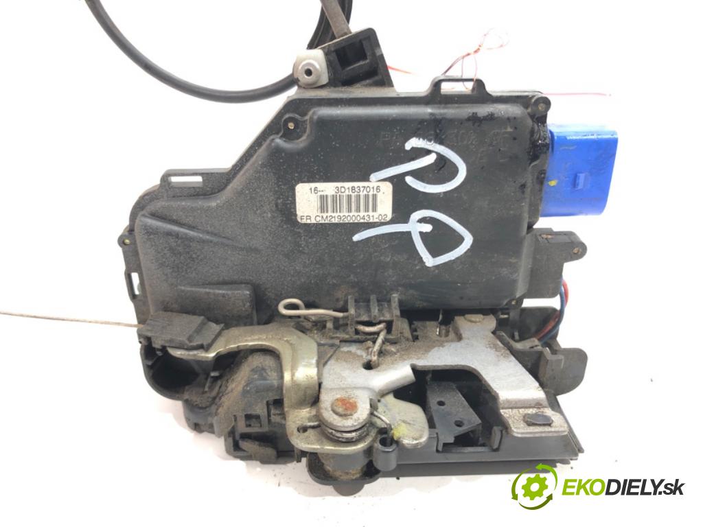 SEAT ALTEA (5P1) 2004 - 2022    1.9 TDI 77 kW [105 KM] olej napędowy 2004 - 2022  zámok dveře pravý přední část 3D1837016