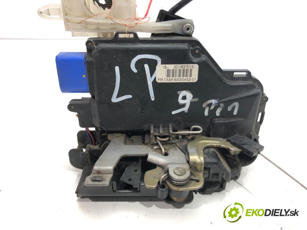 SEAT ALTEA (5P1) 2004 - 2022    1.9 TDI 77 kW [105 KM] olej napędowy 2004 - 2022  zámok dveře levý přední část 3D1837015