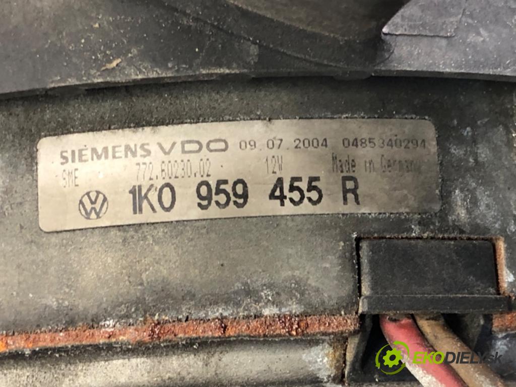 SEAT ALTEA (5P1) 2004 - 2022    1.9 TDI 77 kW [105 KM] olej napędowy 2004 - 2022  Ventilátor klimatizácie 1K0959455R (Ventilátory chladičov klimatizácie)