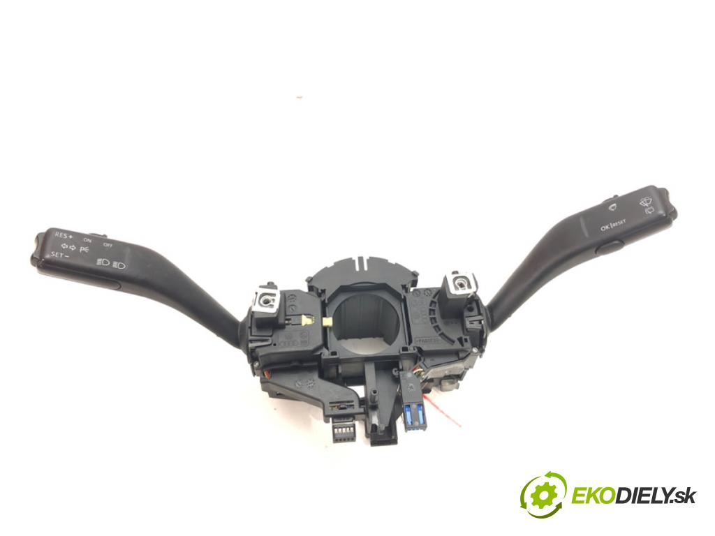 SEAT ALTEA (5P1) 2004 - 2022    1.9 TDI 77 kW [105 KM] olej napędowy 2004 - 2022  Prepínač kombinovaný 1K0953503AB (Prepínače, spínače, tlačidlá a ovládače kúrenia)