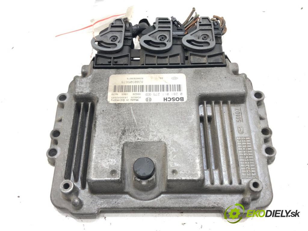 RENAULT SCÉNIC II (JM0/1_) 2003 - 2010    1.9 dCi (JM0G, JM12, JM1G, JM2C) 88 kW [120 KM] olej napędowy 2003 - 2006  riadiaca jednotka Motor 0281011275 (Riadiace jednotky)