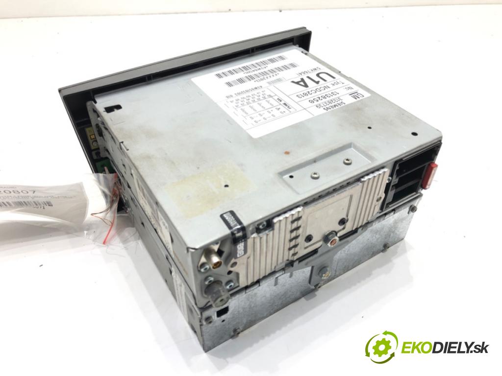 OPEL VECTRA C Kombi (Z02) 2003 - 2009    2.2 direct (F35) 114 kW [155 KM] benzyna 2003 - 2008  RADIO 13138250 (Audio zariadenia)