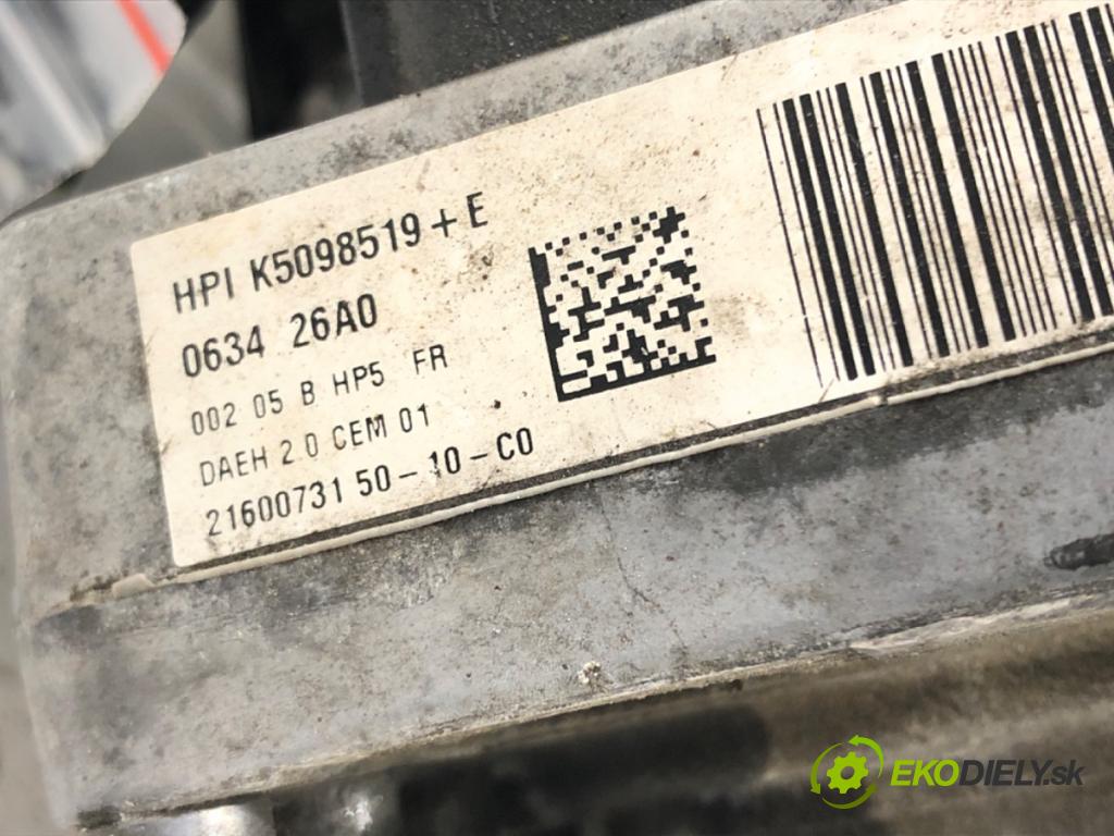 PEUGEOT 407 (6D_) 2004 - 2011    2.0 HDi 135 (6DRHRH, 6DRHRE, 6DRHRG, 6DRHRJ) 100 kW [136 KM] olej napędowy 2004 - 2010  Pumpa servočerpadlo K5098519+E (Servočerpadlá, pumpy riadenia)