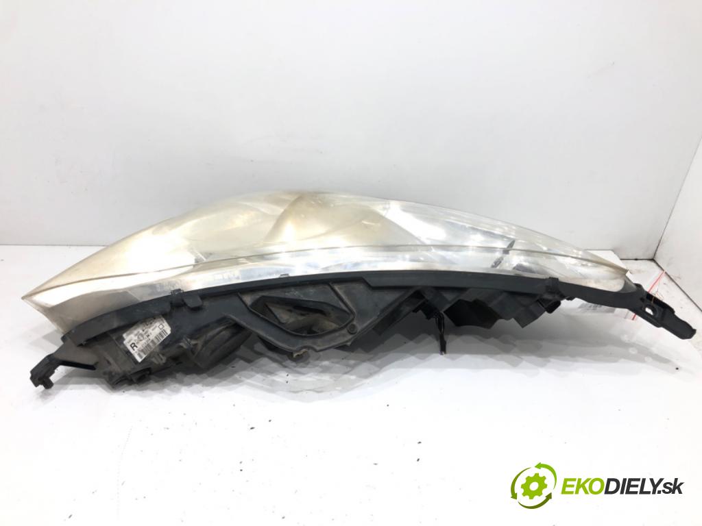 PEUGEOT 407 (6D_) 2004 - 2011    2.0 HDi 135 (6DRHRH, 6DRHRE, 6DRHRG, 6DRHRJ) 100 kW [136 KM] olej napędowy 2004 - 2010  Svetlomet pravy predný 0301213204