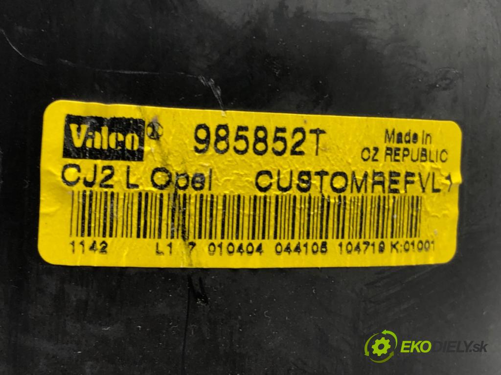 OPEL VECTRA C Kombi (Z02) 2003 - 2009    2.2 direct (F35) 114 kW [155 KM] benzyna 2003 - 2008  topení 985852T
