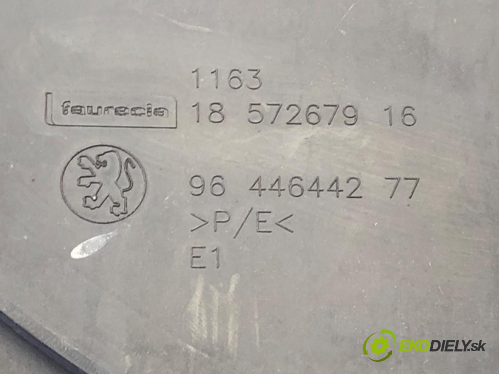 PEUGEOT 407 (6D_) 2004 - 2011    2.0 16V (6DRFJC, 6DRFJE, 6DRFJF) 103 kW [140 KM] benzyna 2005 - 2010  mří nárazníka přední část 9644644277 (Mřížky (masky) chladičů)