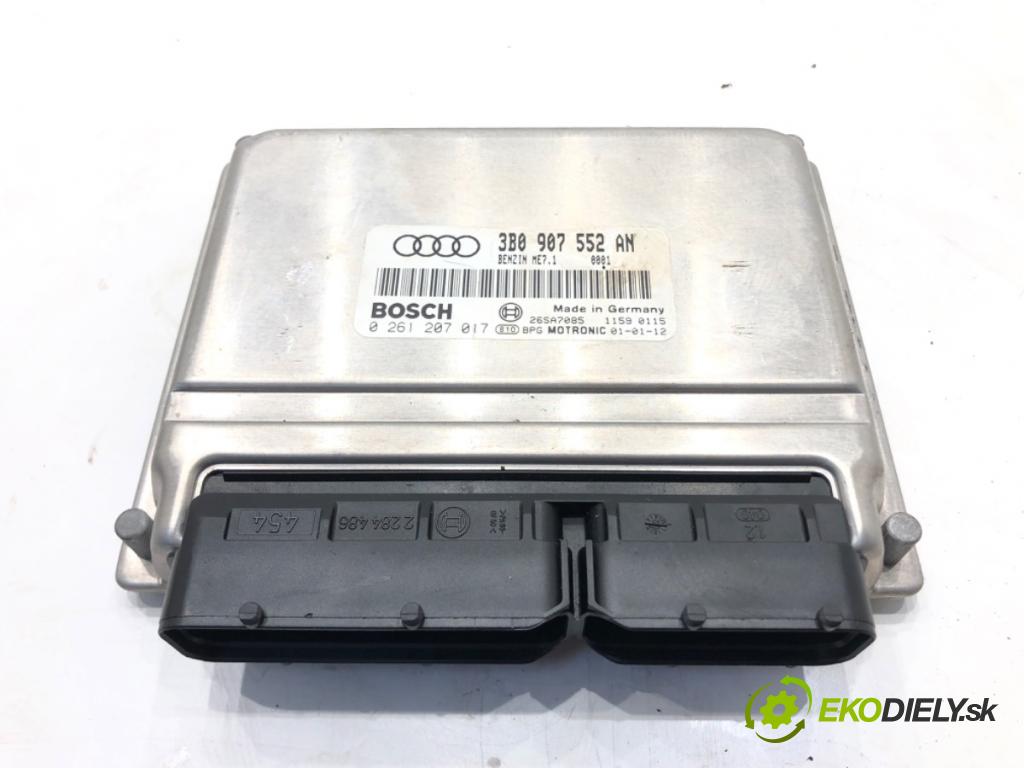 AUDI A6 C5 Avant (4B5) 1997 - 2005    2.4 quattro 121 kW [165 KM] benzyna 1997 - 2005  riadiaca jednotka Motor 3B0907552AN (Riadiace jednotky)