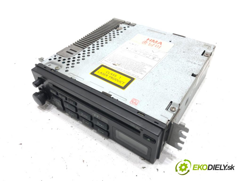 HYUNDAI SONATA IV (EF) 1998 - 2005    2.4 111 kW [151 KM] benzyna 1998 - 2003  RADIO  (Audio zariadenia)