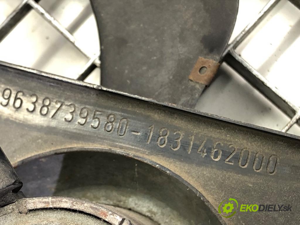 CITROEN C2 (JM_) 2003 - 2017    1.6 80 kW [109 KM] benzyna 2003 - 2010  Ventilátor chladiča 9638739580 (Ventilátory)