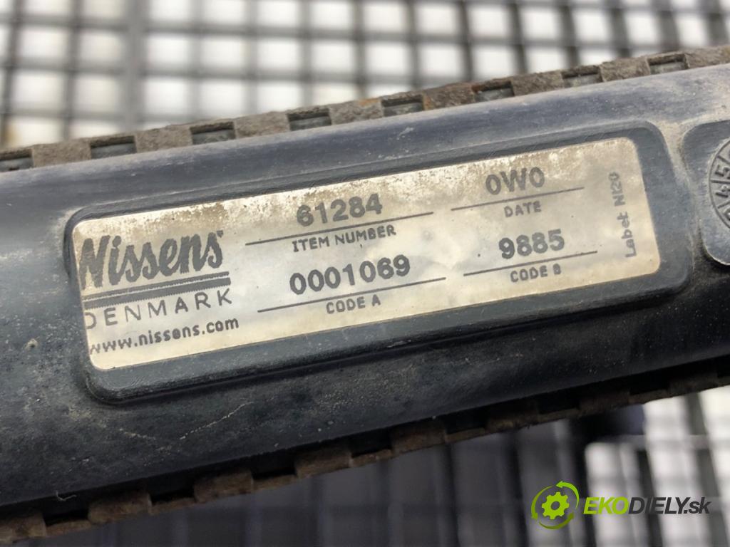 CITROEN C2 (JM_) 2003 - 2017    1.6 80 kW [109 KM] benzyna 2003 - 2010  chladič vody 61284 (Chladiče vody)