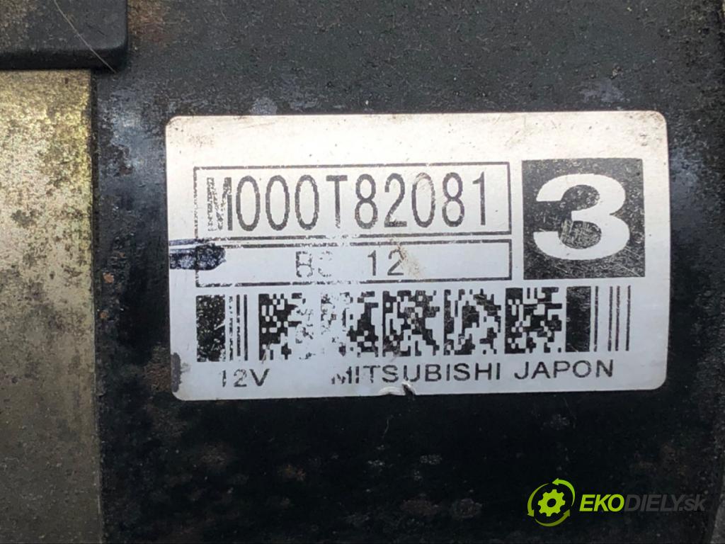 CITROEN C5 I (DC_) 2001 - 2005    1.8 16V (DC6FZB, DC6FZE) 85 kW [115 KM] benzyna 2001 - 2004  Štartér M000T82081 (Štartéry)