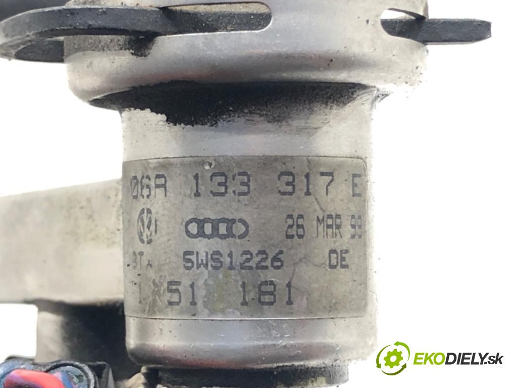 SEAT TOLEDO II (1M2) 1998 - 2006    1.8 20V 92 kW [125 KM] benzyna 1998 - 2004  Lišta vstrekovacia Vstrekovacie ventily 06A133317E (Vstrekovacie lišty)