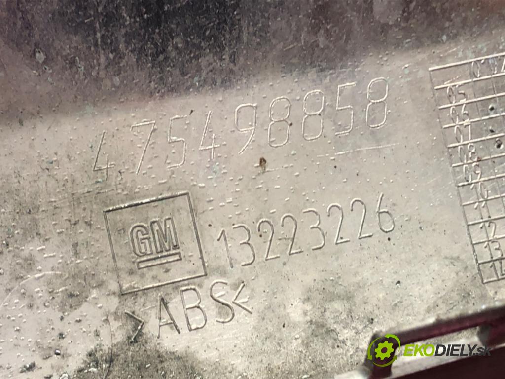 OPEL CORSA D (S07) 2006 - 2014    1.2 (L08, L68) 59 kW [80 KM] benzyna 2006 - 2014  mřížka maska 13223226 (Mřížky (masky) chladičů)