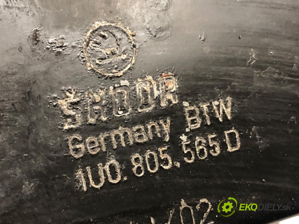 SKODA OCTAVIA I (1U2) 1996 - 2010    1.9 TDI 66 kW [90 KM] olej napędowy 1996 - 2010  držák přední část 1U0805565D (Výztuhy přední)