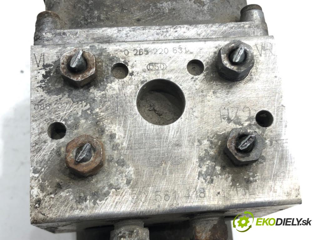 OPEL ASTRA G coupe (T98) 2000 - 2005    1.8 16V (F07) 85 kW [116 KM] benzyna 2000 - 2000  Pumpa ABS 0265220531 (Pumpy ABS)