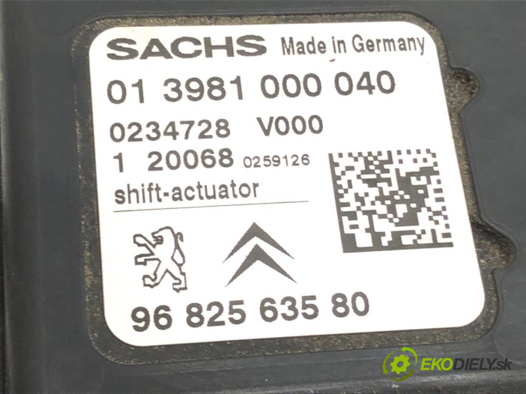PEUGEOT 207 (WA_, WC_) 2006 - 2015    1.4 16V 65 kW [88 KM] benzyna 2006 - 2013  Kulisa prevodovky 9682563580 (Rýchlostné páky / kulisy)