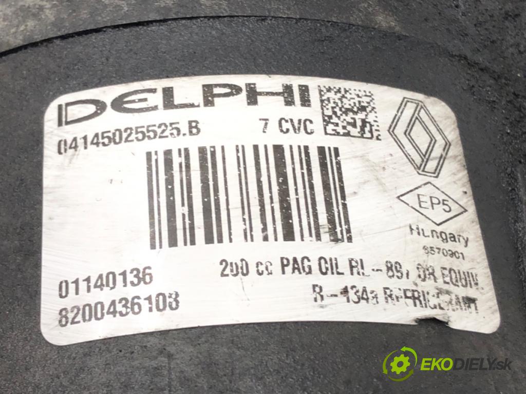 RENAULT ESPACE IV (JK0/1_) 2002 - 2022    2.2 dCi (JK0H) 110 kW [150 KM] olej napędowy 2002 - 2006  kompresor klimatizace 8200436108 (Kompresory)