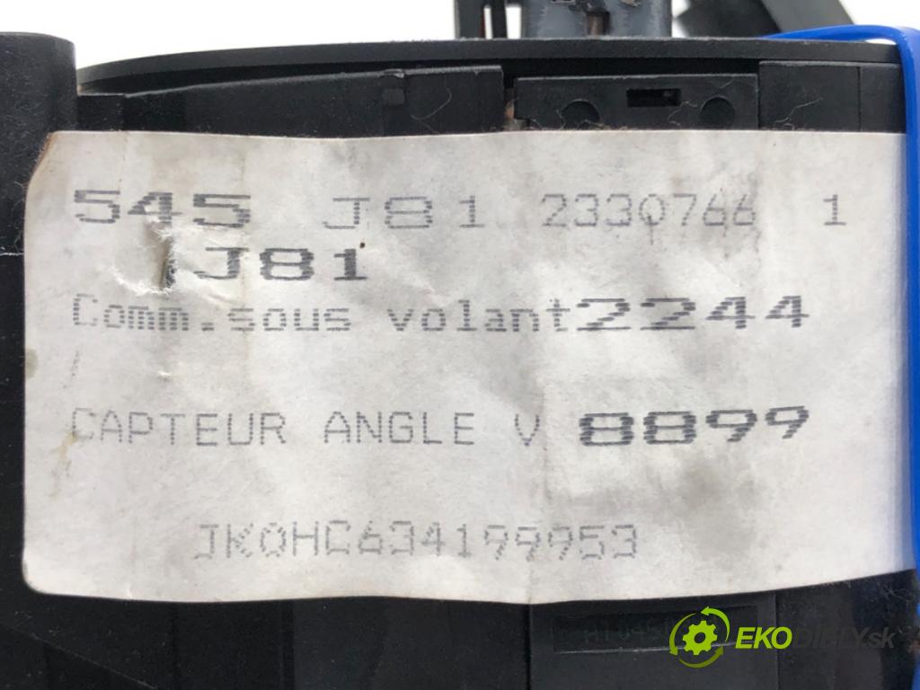 RENAULT ESPACE IV (JK0/1_) 2002 - 2022    2.2 dCi (JK0H) 110 kW [150 KM] olej napędowy 2002 - 2006  Prepínač kombinovaný  (Prepínače, spínače, tlačidlá a ovládače kúrenia)