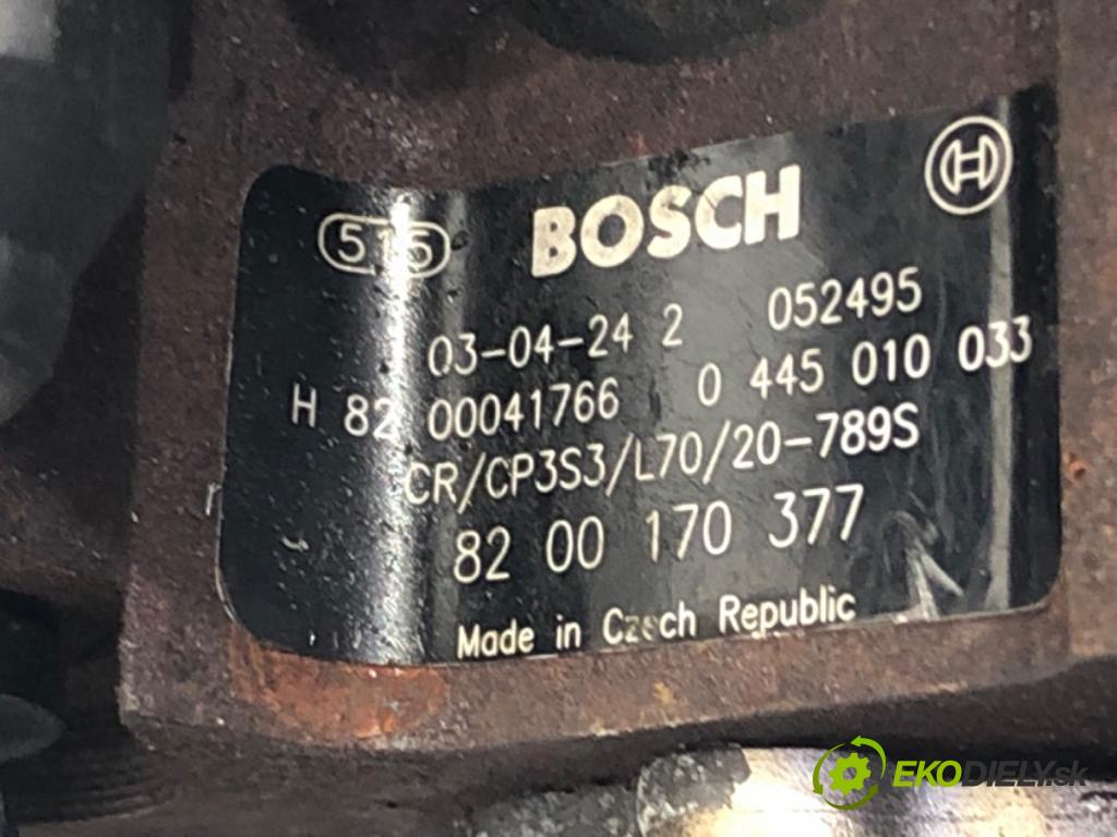 RENAULT ESPACE IV (JK0/1_) 2002 - 2022    2.2 dCi (JK0H) 110 kW [150 KM] olej napędowy 2002 - 2006  Pumpa vstrekovacia 8200170377 (Vstrekovacie čerpadlá)