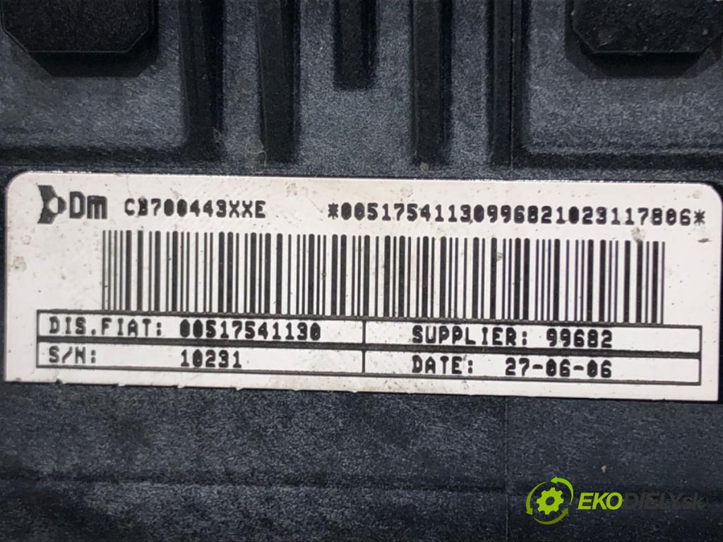 FIAT GRANDE PUNTO (199_) 2005 - 2022    1.4 (199AXB11, 199AXB1A, 199BXB1A, 199AXL1A) 57 kW [77 KM] benzyna 2005 - 2015  AirBag spolujazdca 00517541130 (Airbagy)