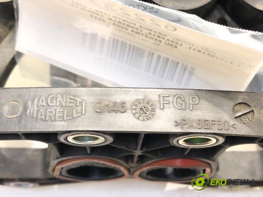 FIAT GRANDE PUNTO (199_) 2005 - 2022    1.4 (199AXB11, 199AXB1A, 199BXB1A, 199AXL1A) 57 kW [77 KM] benzyna 2005 - 2015  Potrubie sacie, sanie 350A1000 (Sacie potrubia)