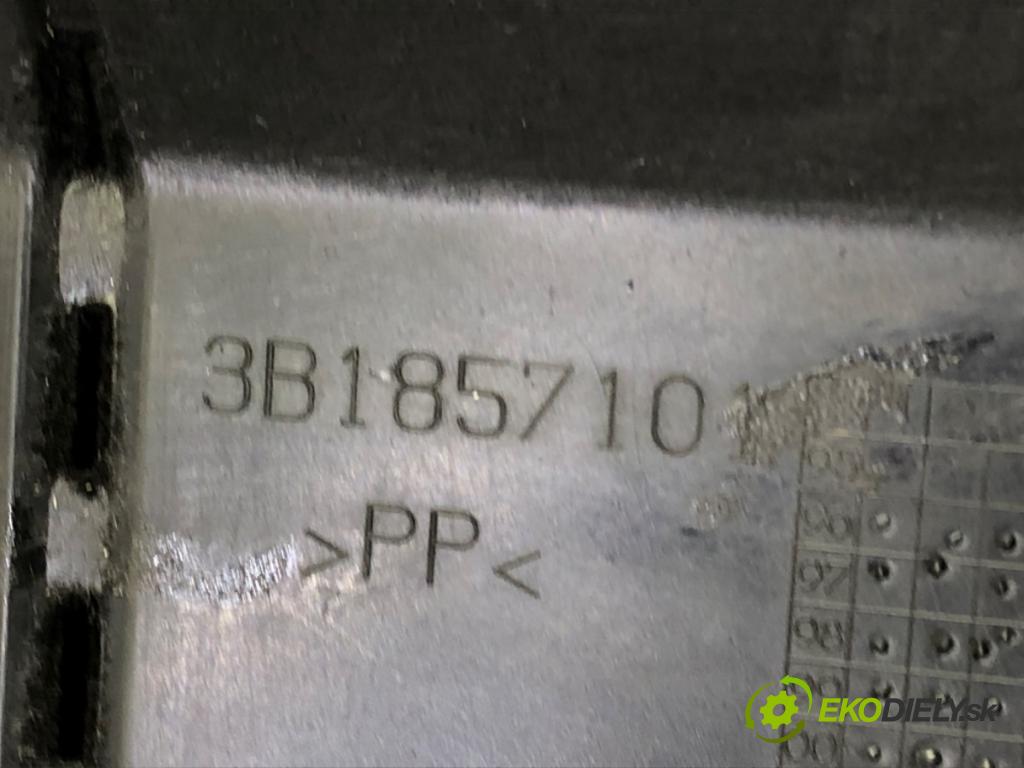 VW PASSAT B5.5 (3B3) 2000 - 2005    1.9 TDI 74 kW [101 KM] olej napędowy 2000 - 2005  Priehradka, kastlík spolujazdca 3B185710 (Priehradky, kastlíky)