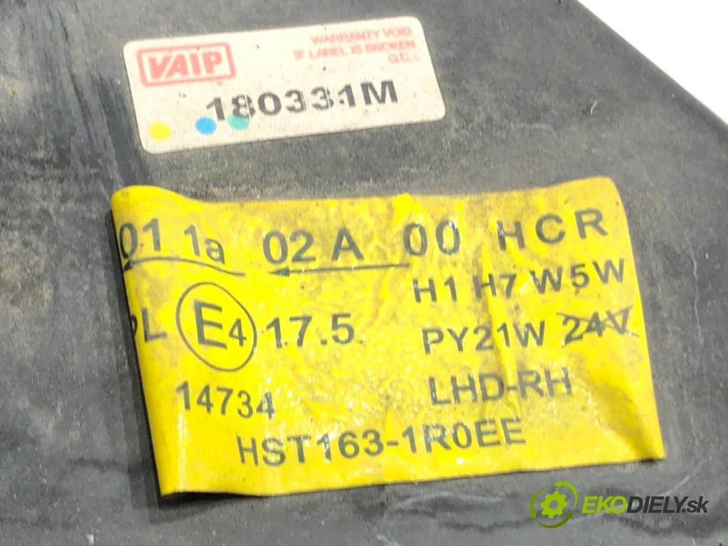 SEAT TOLEDO III (5P2) 2004 - 2009    1.9 TDI 77 kW [105 KM] olej napędowy 2004 - 2009  Svetlomet pravy predný