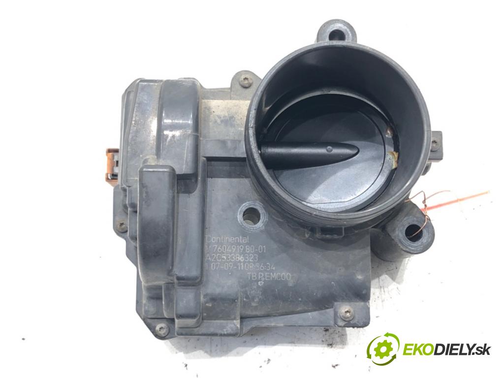 CITROEN C4 GRAND PICASSO I (UA_) 2006 - 2013    1.6 VTi 120 88 kW [120 KM] benzyna 2008 - 2013  Škrtiaca klapka V760491980 (Škrtiace klapky)